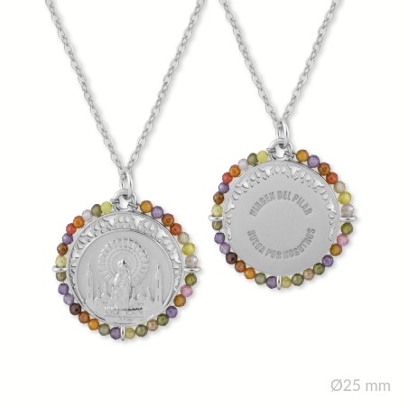 Gargantilla de Plata de Ley | Virgen del Pilar