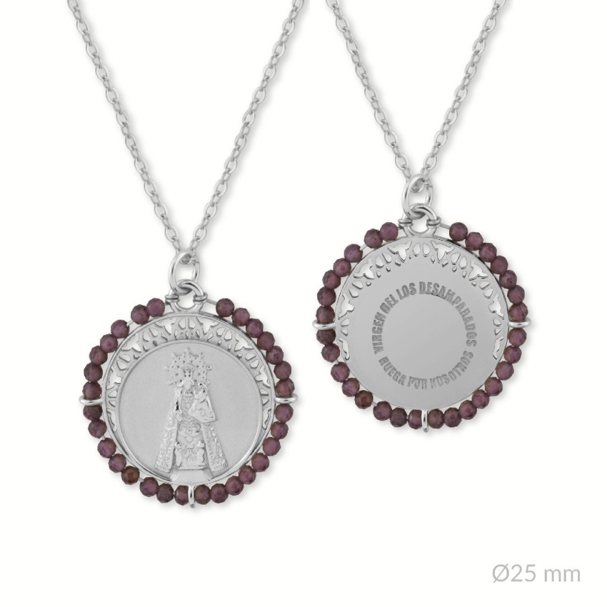 Gargantilla de Plata de Ley | Virgen de los Desamparados