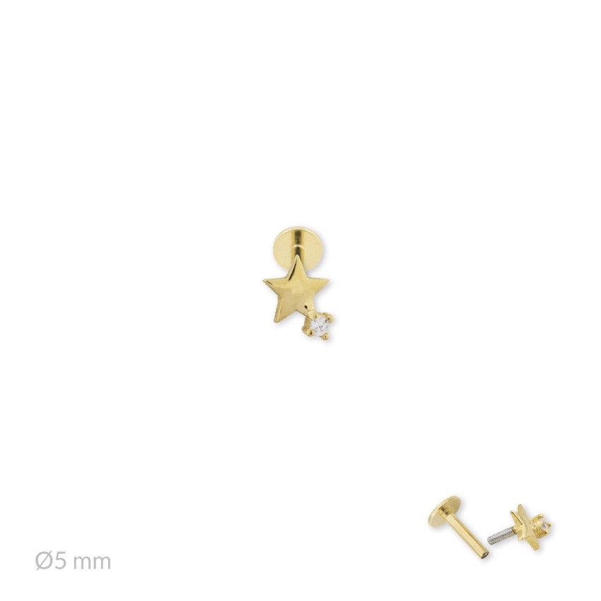 Piercing de Plata de Ley