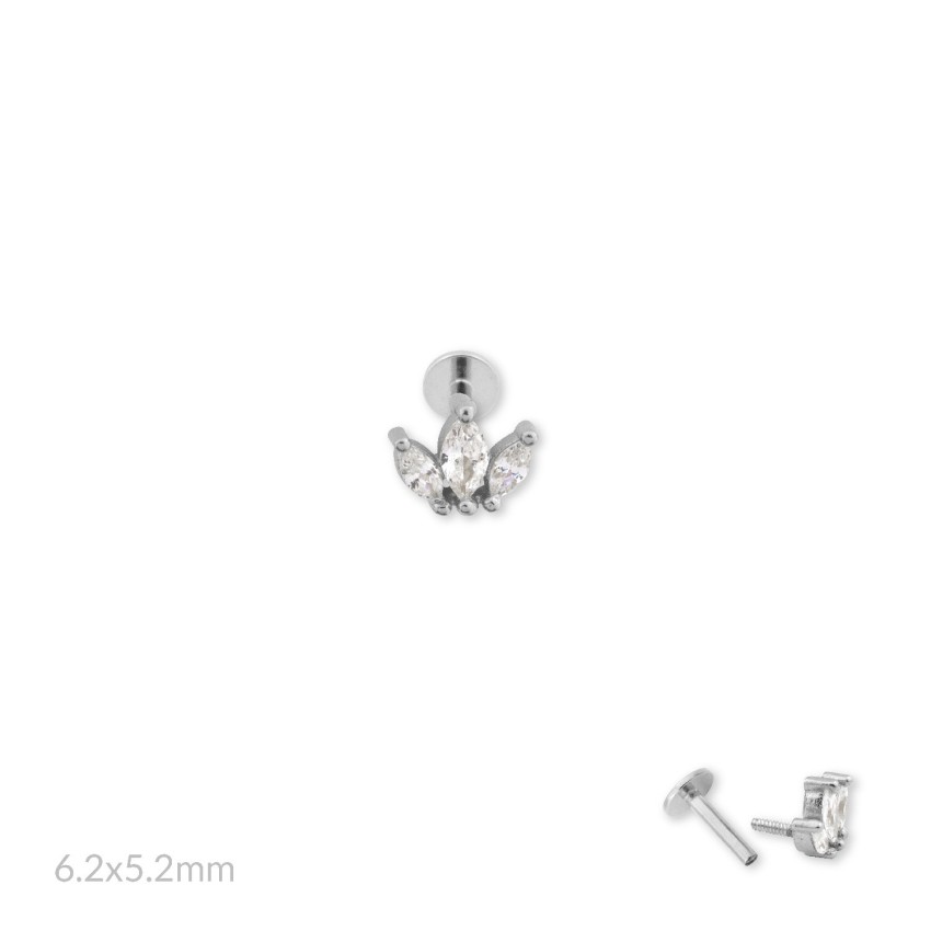 Piercing de Plata de Ley