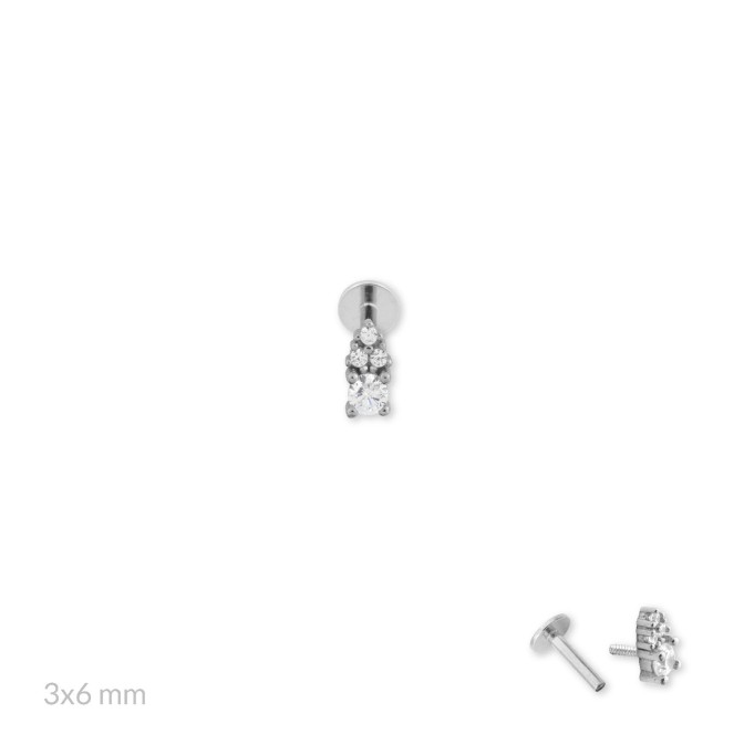 Piercing de Plata de Ley