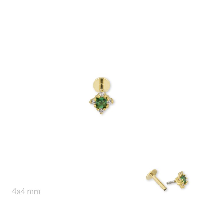 Piercing de Plata de Ley