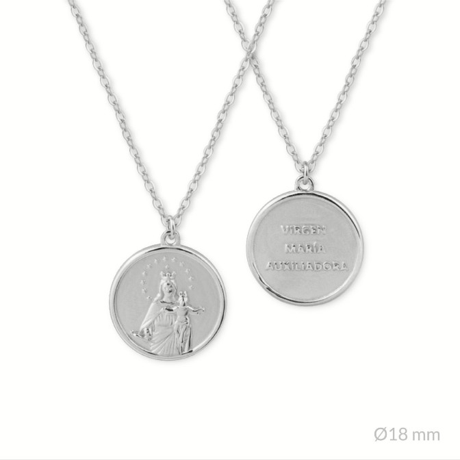 Gargantilla de Plata de Ley | María Auxiliadora
