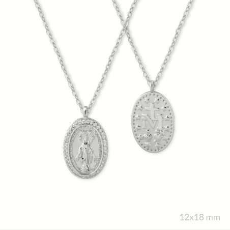 Gargantilla de Plata de Ley | Milagrosa