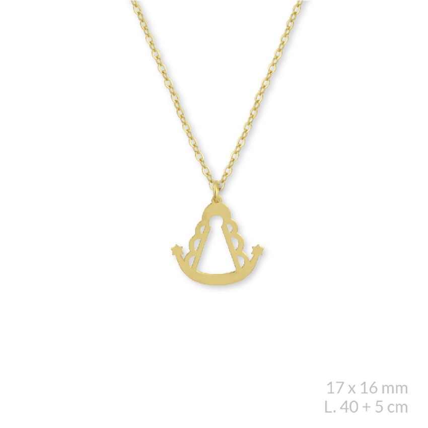 Gargantilla de Plata de Ley | Virgen del Rocío