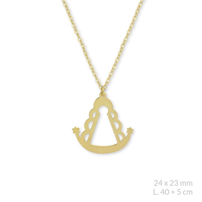 Gargantilla de Plata de Ley | Virgen del Rocío