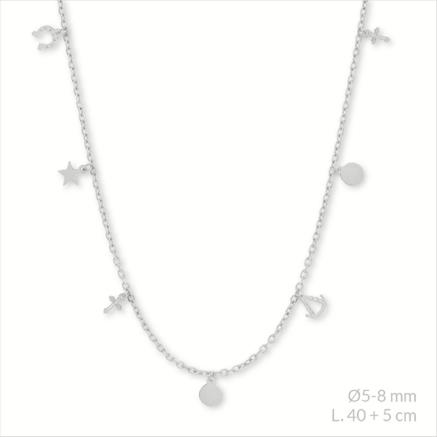 Gargantilla de Plata de Ley | Virgen del Rocío