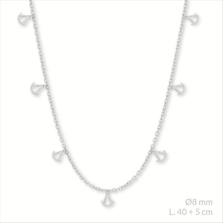 Gargantilla de Plata de Ley | Virgen del Rocío