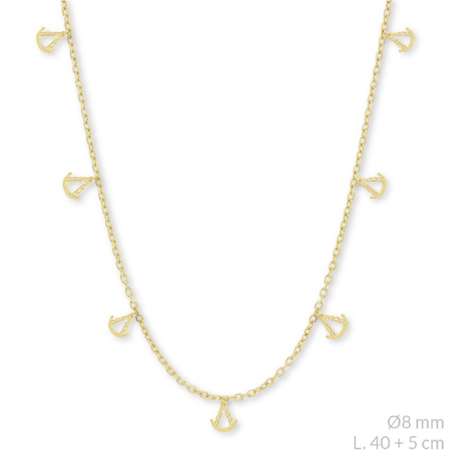 Gargantilla de Plata de Ley | Virgen del Rocío