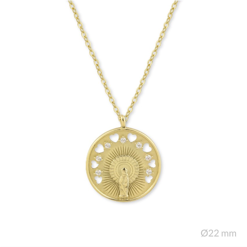 Gargantilla de Plata de Ley | Virgen del Pilar