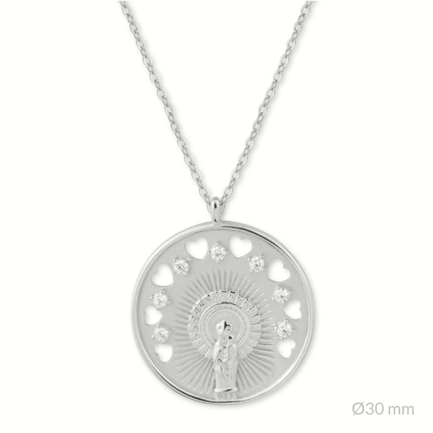 Gargantilla de Plata de Ley | Virgen del Pilar