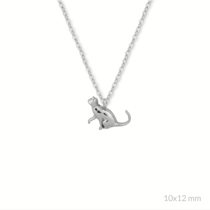 Gargantilla de Plata de Ley | Gato