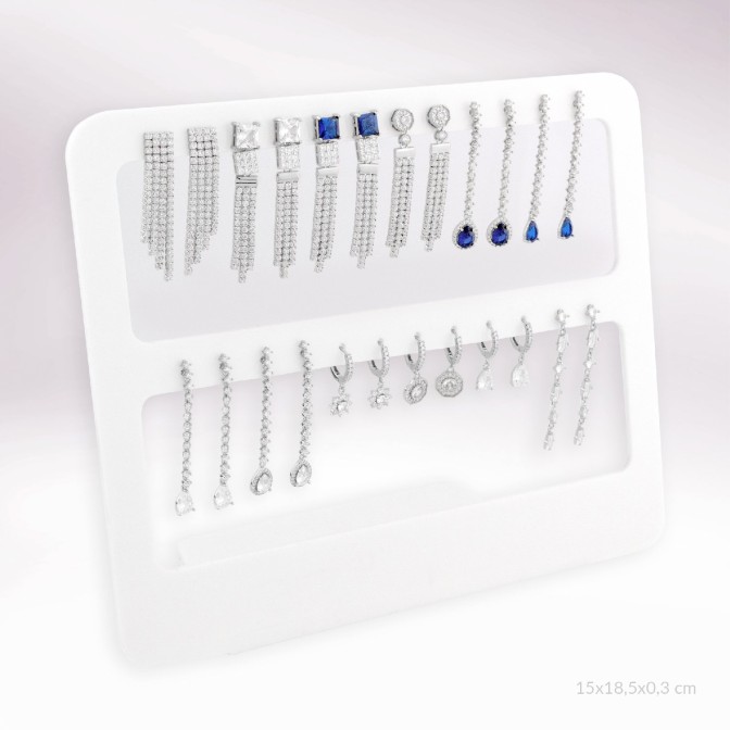 Expositor - 12 pares de pendientes