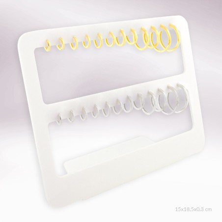 Expositor - 12 pares de pendientes