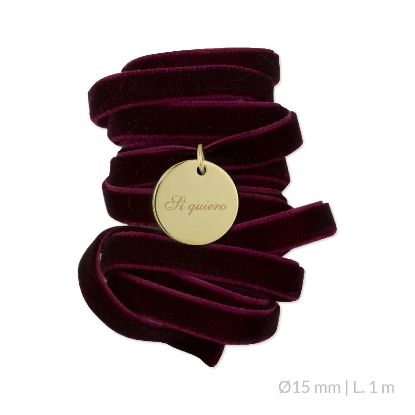 Medalla Ramo de Novia | Ø 15 mm