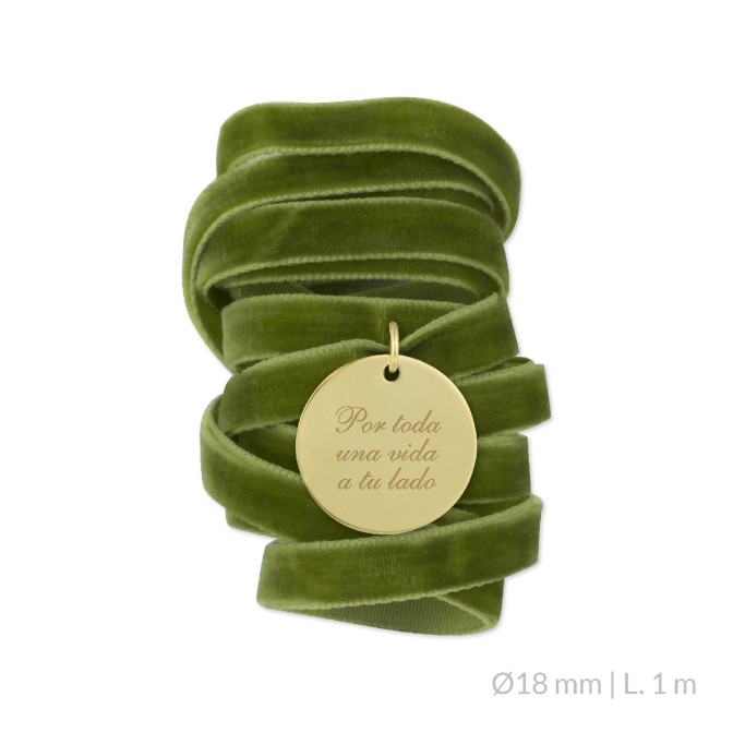 Medalla Ramo de Novia | Ø 18 mm