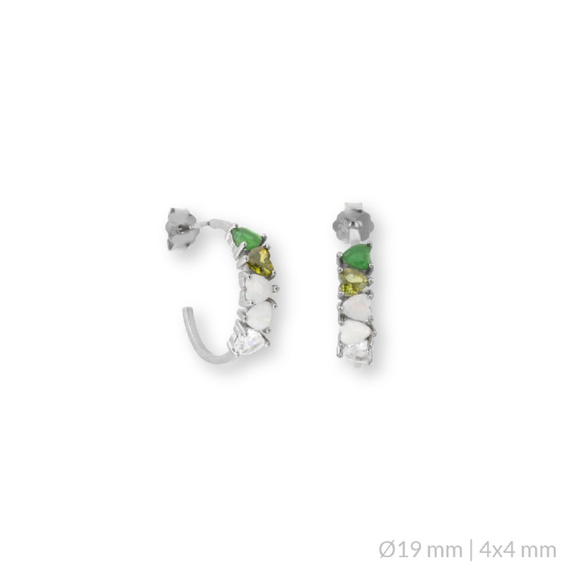 Pendientes de Plata de Ley