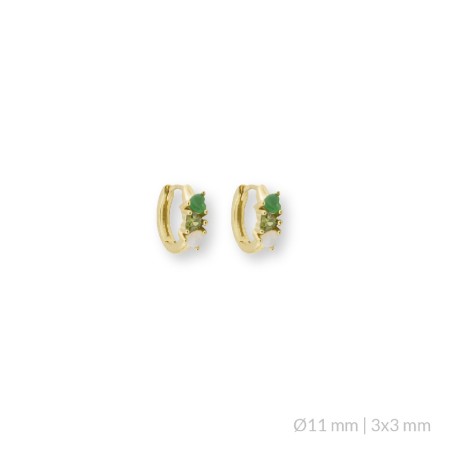 Pendientes de Plata de Ley