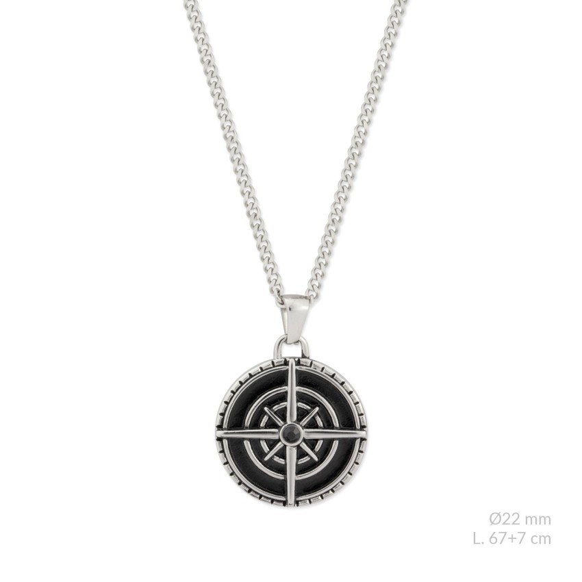 Gargantilla de acero inoxidable