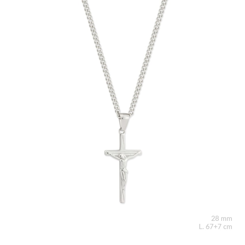 Gargantilla de acero inoxidable