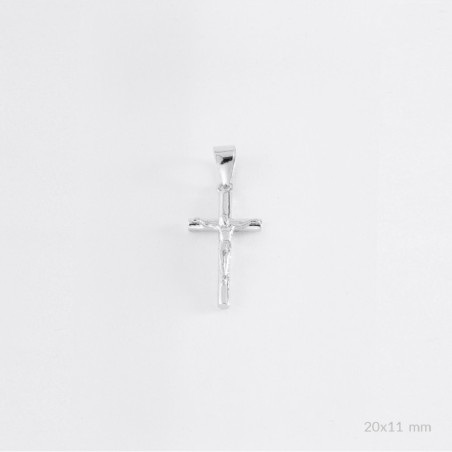 Colgante de Plata de Ley | Cruz con Cristo