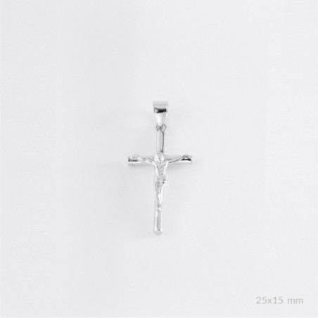 Colgante de Plata de Ley | Cruz con Cristo