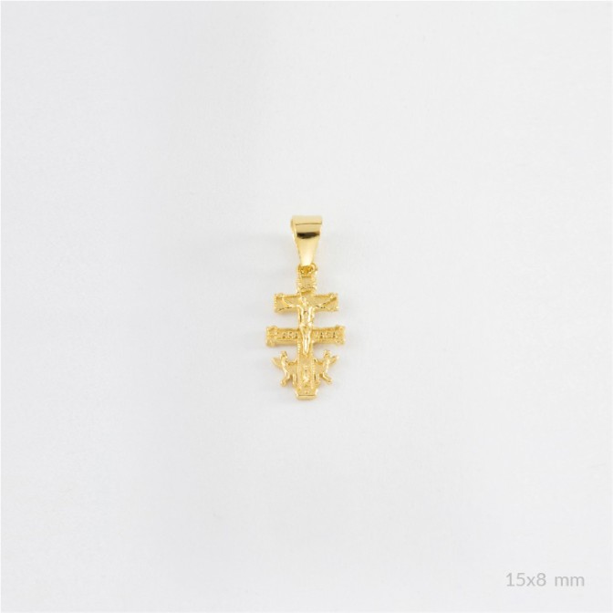 Colgante de Plata de Ley | Cruz de Caravaca