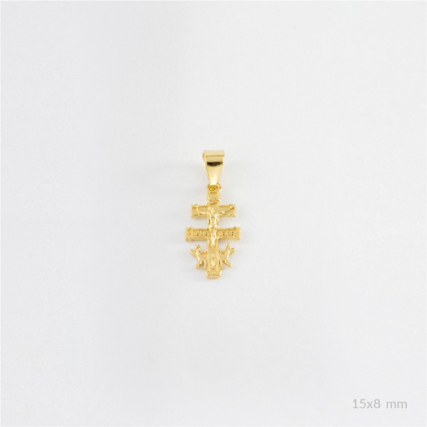 Colgante de Plata de Ley | Cruz de Caravaca