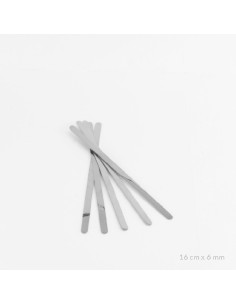 Pack de 5 pulseras de Acero Inoxidable | 16cm x 6 mm