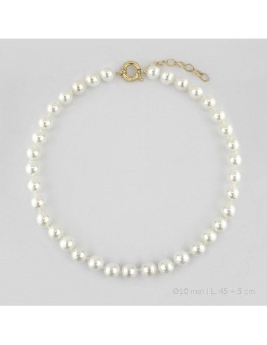 Gargantilla de Plata de Ley | Ø10 mm | 45+5 cm de extensión