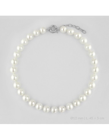 Gargantilla de Plata de Ley | Ø12 mm | 45+5 cm de extensión