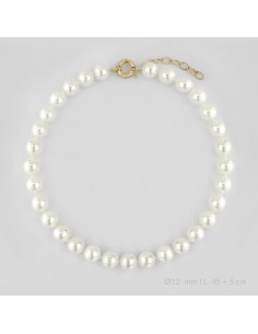 Gargantilla de Plata de Ley | Ø12 mm | 45+5 cm de extensión