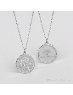 Gargantilla de Plata de Ley | Virgen de Montserrat