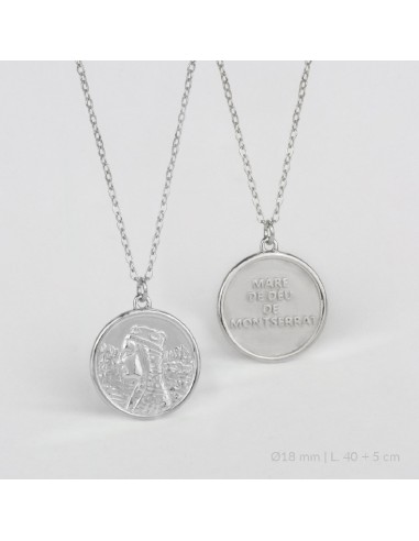 Gargantilla de Plata de Ley | Virgen de Montserrat