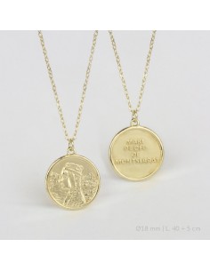 Gargantilla de Plata de Ley | Virgen de Montserrat