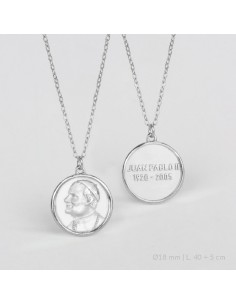 Gargantilla de Plata de Ley | Juan Pablo II