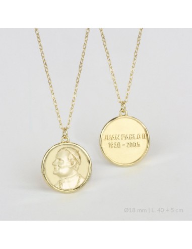 Gargantilla de Plata de Ley | Juan Pablo II