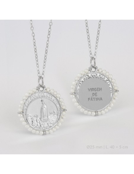 Gargantilla de Plata de Ley | Virgen de Fátima