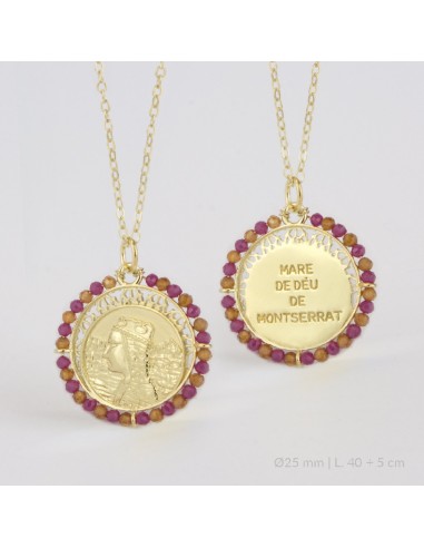 Gargantilla de Plata de Ley | Virgen de Montserrat