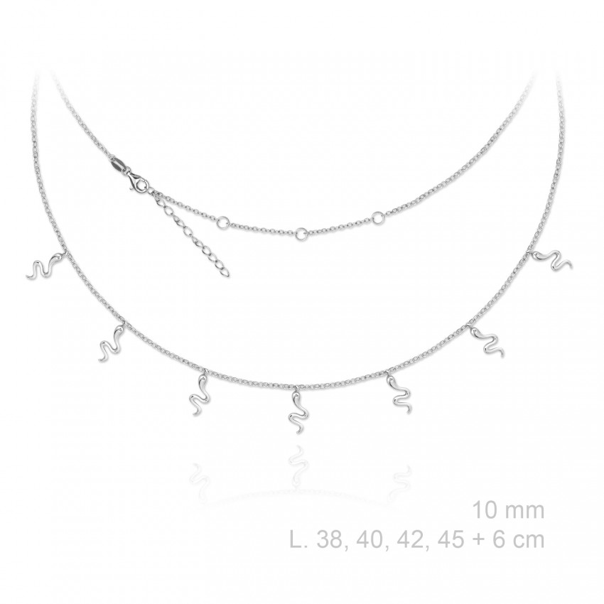 Gargantilla de Plata de Ley