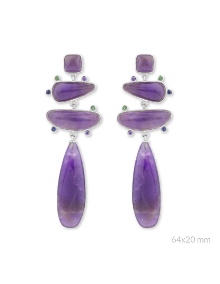 Pendientes de Plata de Ley