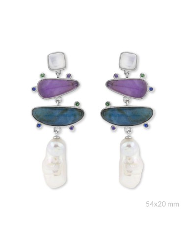 Pendientes de Plata de Ley