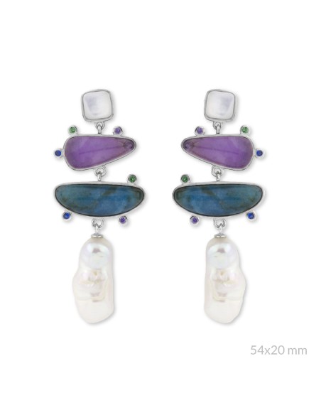 Pendientes de Plata de Ley