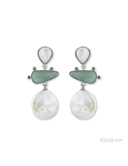 Pendientes de Plata de Ley