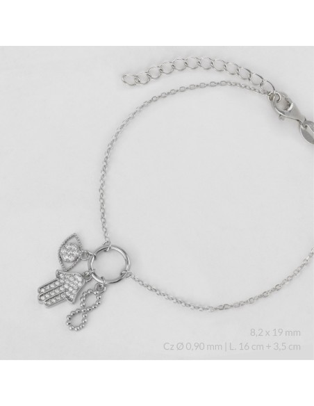 Pulsera de Plata de Ley