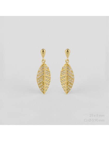 Pendientes de Plata de Ley