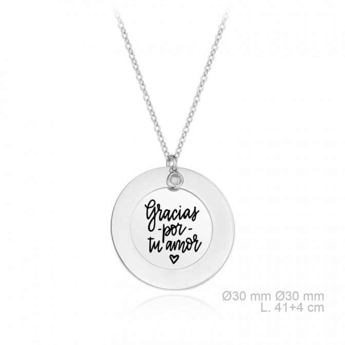 Gargantilla de Plata de Ley