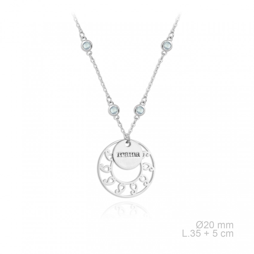 Gargantilla de Plata de Ley