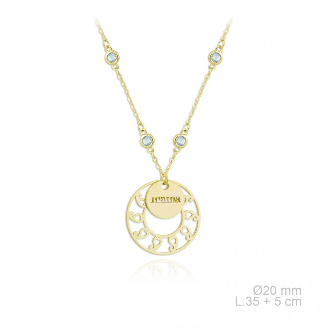 Gargantilla de Plata de Ley