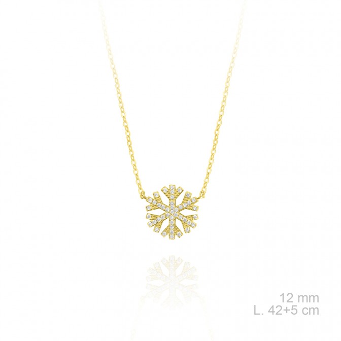 Gargantilla de Plata de Ley y circonitas